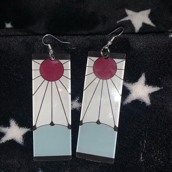 Hot Topic Jewelry Tanjiro Earrings Poshmark